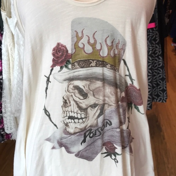☠️ Poison Tunic Shirt Tank Concert Tee ☠️ - Picture 4 of 8
